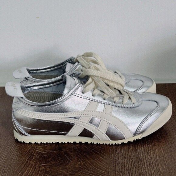 Onitsuka Tiger Mexico 66 Silver Off White - Picture 1 of 4
